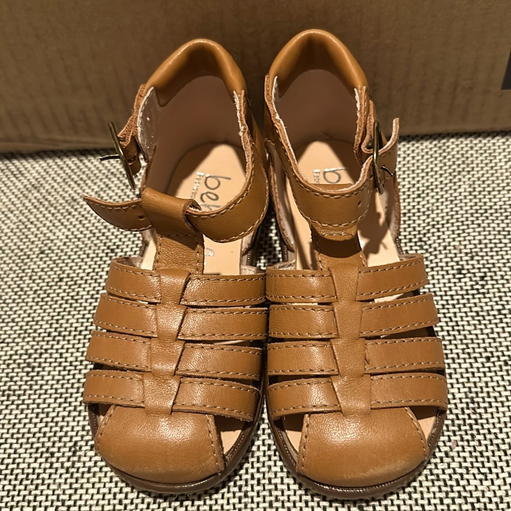 Beberlis hand-made leather toddler sandals